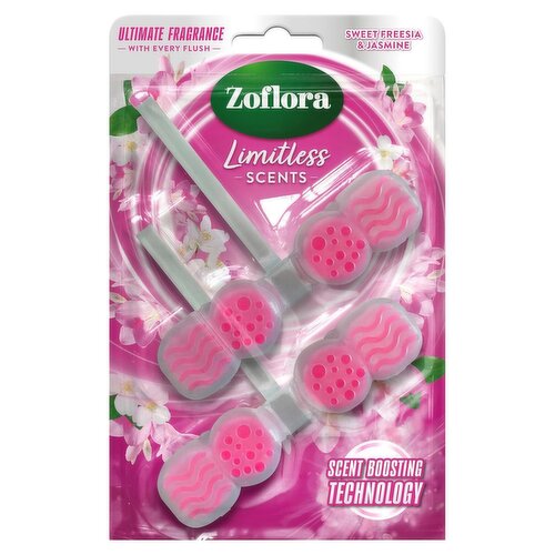 Zoflora Sweet Freesia & Jasmine Rim Blocks (96 g)