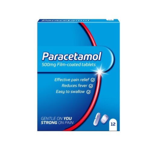 Pfizer Paracetamol 500mg Tablets (12 Piece)