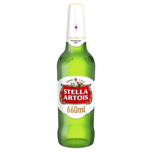 Stella Artois Lager Bottle (660 ml)