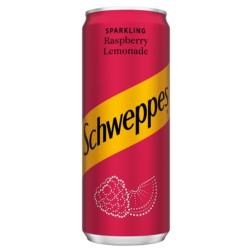 Schweppes Raspberry Lemonade Can (330 ml)