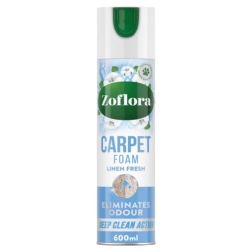 Zoflora Linen Fresh Carpet Fresh & Care Foam (600 ml)