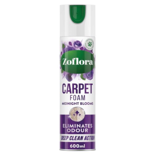 Zoflora Midnight Blooms Carpet Fresh & Care Foam (600 ml)