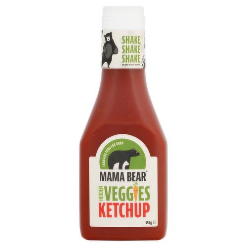 Mama Bear Hidden Veggies Ketchup Squeezy (330 g)