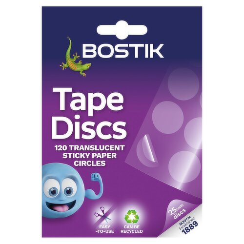 Bostik Sticky Paper Circles Tape Discs (1 Piece)