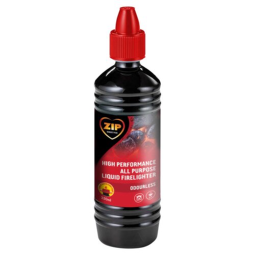 Zip Odourless BBQ Liquid Firelighter (250 ml)