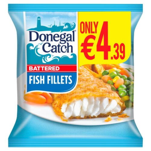 Donegal Catch Battered Fish Fillets (380 g)