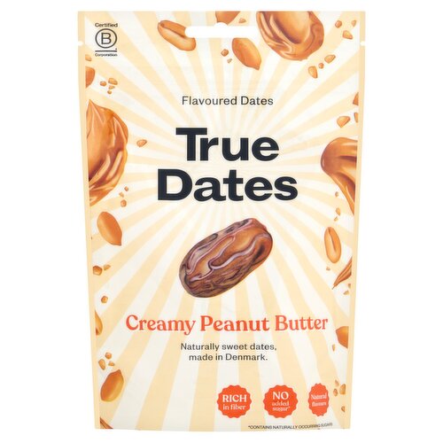 True Dates Creamy Peanut Butter Dates Pouch (100 g)