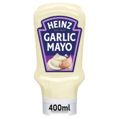 Heinz Garlic Mayonnaise Squeezy  (400 ml)