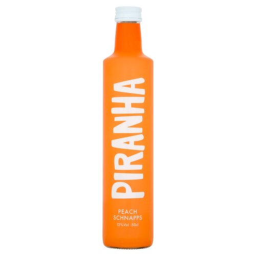 Piranha Peach Schnapps Bottle (50 cl)