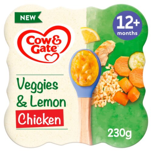 Cow & Gate Veggies & Lemon Chicken 12 Months (230 g)