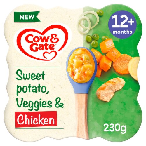 Cow & Gate Sweet Potato, Veggies & Chicken 12 Months (230 g)