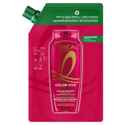 L'Oréal Colour Protect Shampoo Refill   (500 ml)