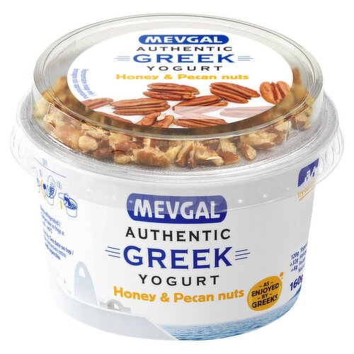 Mevgal Greek Yogurt with Honey & Pecan Nuts (160 g)