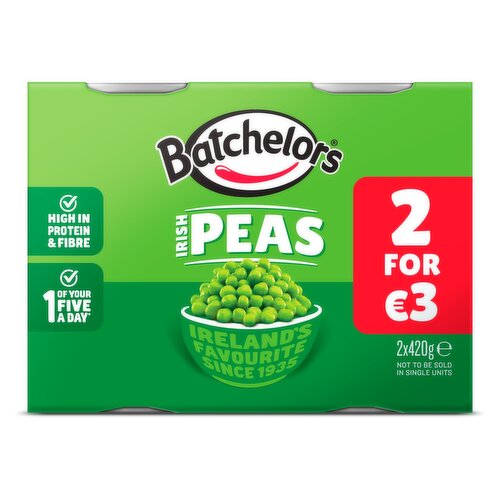 Batchelors Irish Peas 2 Pack (420 g)