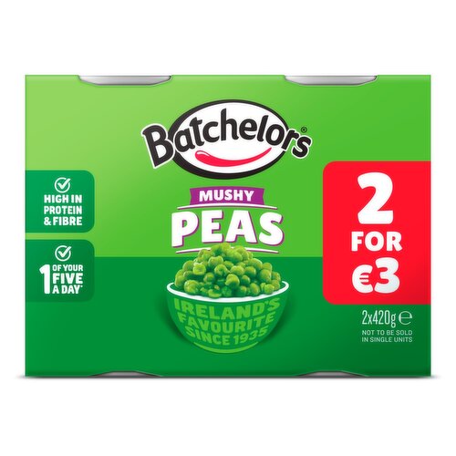 Batchelors Mushy Peas 2 Pack (420 g)