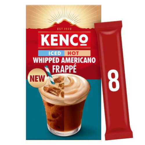 Kenco Iced Hot Whipped Americano Frappe 8 Sachets (11.5 g)