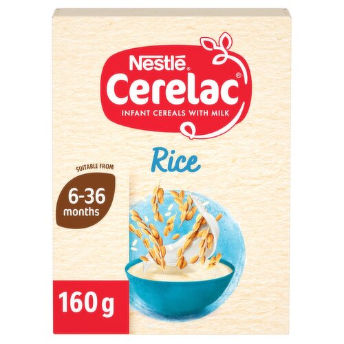 Cerelac Infant Cereals with Milk Rice 6+ Months (160 g)