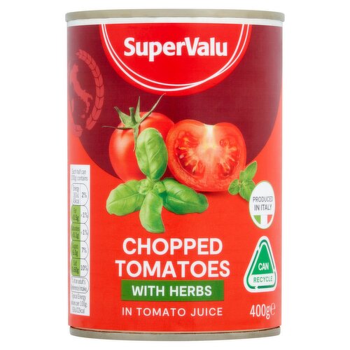 SuperValu Chopped Tomatoes with Herbs (400 g)