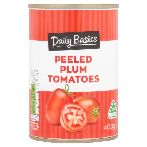 Daily Basics Peeled Plum Tomatoes (400 g)