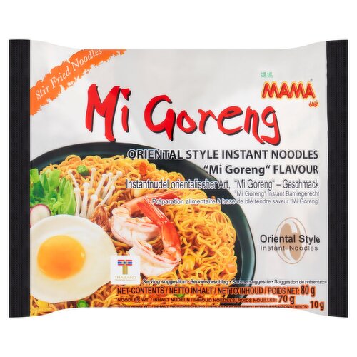 Mama Mi Goreng Oriential Style Instant Noodles (80 g)