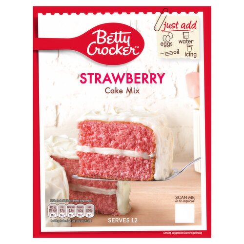 Betty Crocker Strawberry Cake Mix (425 g)