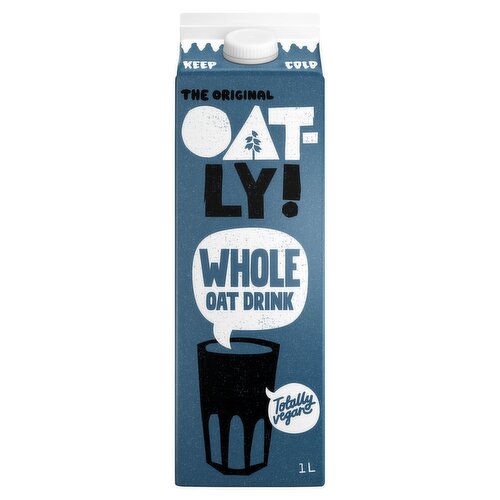 Oatly Whole Oat Drink Chilled (1 L)
