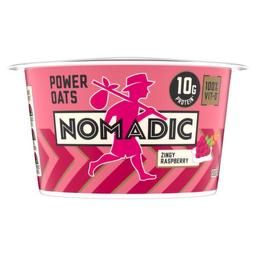 Nomadic Zingy Raspberry Power Oats (150 g)