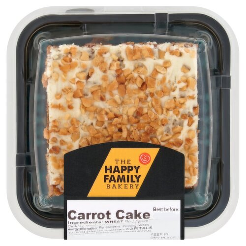 The Happy Family Bakery Carrot Cake (180 g)
