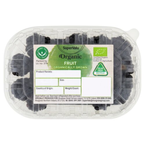 SuperValu Organic Blackberries (125 g)