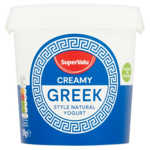 SuperValu Creamy Greek Style Yogurt (1 kg)