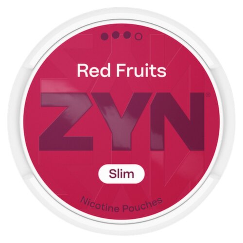 Zyn Red Fruits Slim Nicotine Pouches 9mg (20 Piece)