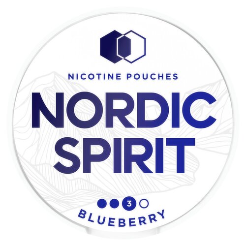 Nordic Spirit Blueberry Strong Nicotine Pouches (1 Piece)