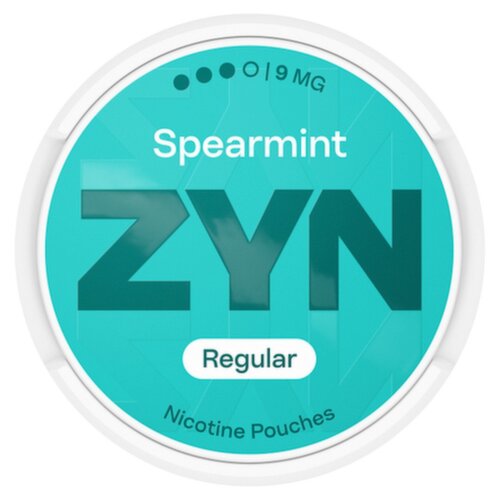 Zyn Spearmint Slim Nicotine Pouches 9mg (20 Piece)
