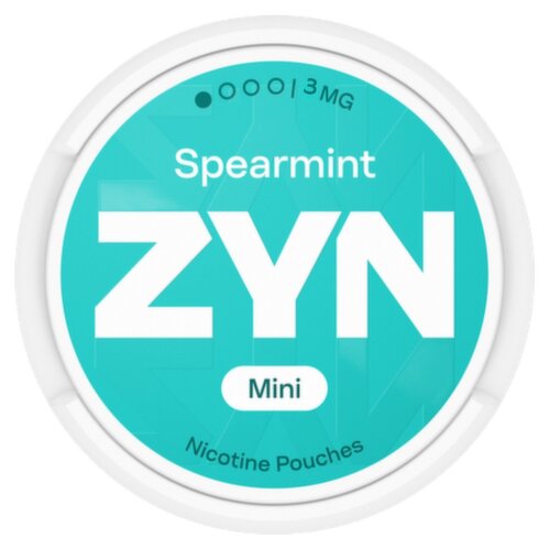 Zyn Spearmint Mini Nicotine Pouches 3mg (20 Piece)