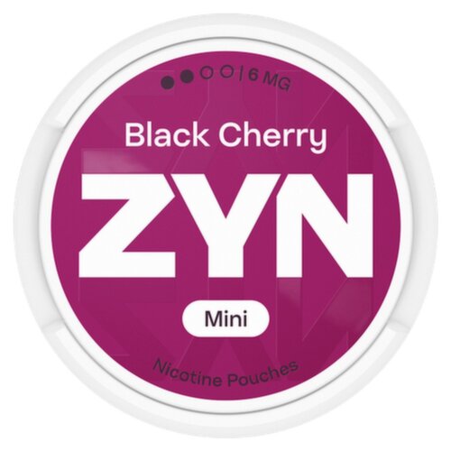 Zyn Mini Black Cherry Nicotine Pouches 6mg (20 Piece)