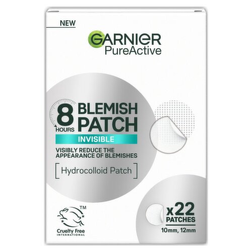Garnier Pure Active 8 Hour Invisible Blemish 22 Patches (1 Piece)