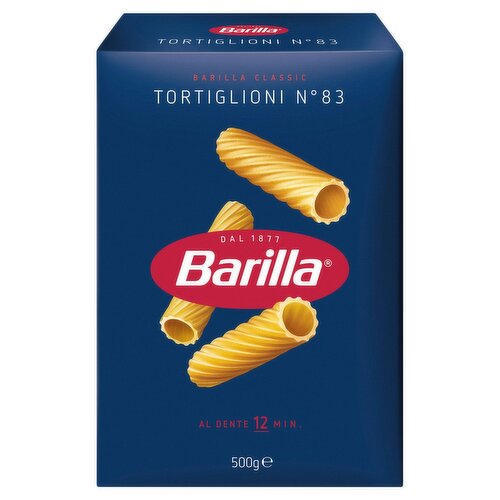 Barilla Tortiglioni Pasta (500 g)