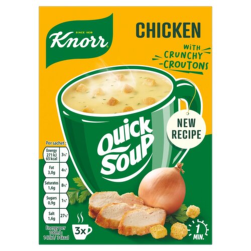 Knorr Quick Soup Chicken 3 Pack (15 g)