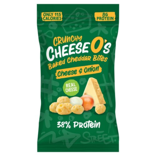 Cheese O's Crunchy Cheese & Onion Baked Cheddar Bites (20 g)