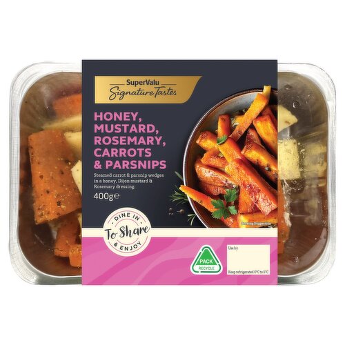 SuperValu Signature Tastes Honey Mustard & Rosemary Carrots & Parsnips (400 g)