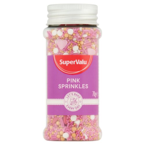 SuperValu Pink Sprinkles Mix (70 g)
