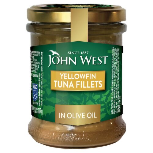 John West Yellowfin Tuna in Olive Oil Jar (180 g)