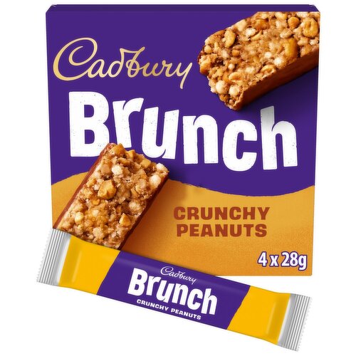 Cadbury Brunch Chunky Choc Chips Bar 4 Pack (28 g)
