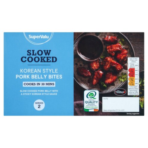 SuperValu Slow Cooked Korean Style Pork Belly Bites (500 g)