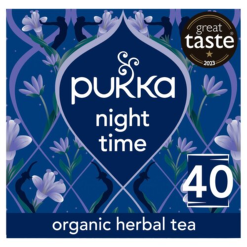 Pukka Organic Night Time Herbal Tea 40 Sachets (40 g)
