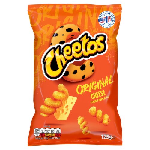 Cheetos Twisted Cheese Corn Puffs (125 g)