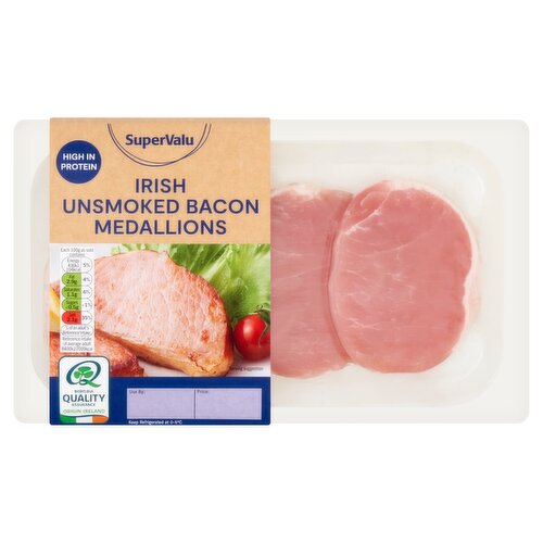 SuperValu Unsmoked Bacon Medallions (280 g)