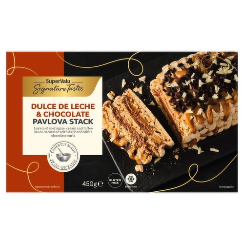 SuperValu Signature Tastes Dulce De Leche & Chocolate Pavlova Stack (450 g)