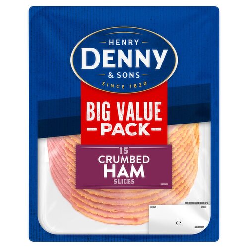 Denny Crumbed Ham Big Value Pack (245 g)