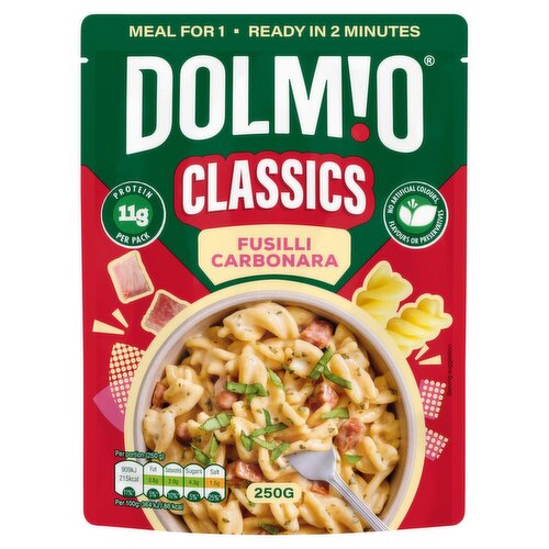 Dolmio Classics Fusilli Carbonara (250 g)